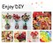 500-700 PCS Assorted Mixed Color Resin Buttons 2 and 4 Holes Round Craft for Sewing DIY Crafts Children's Manual Button Painting,DIY Handmade Ornament